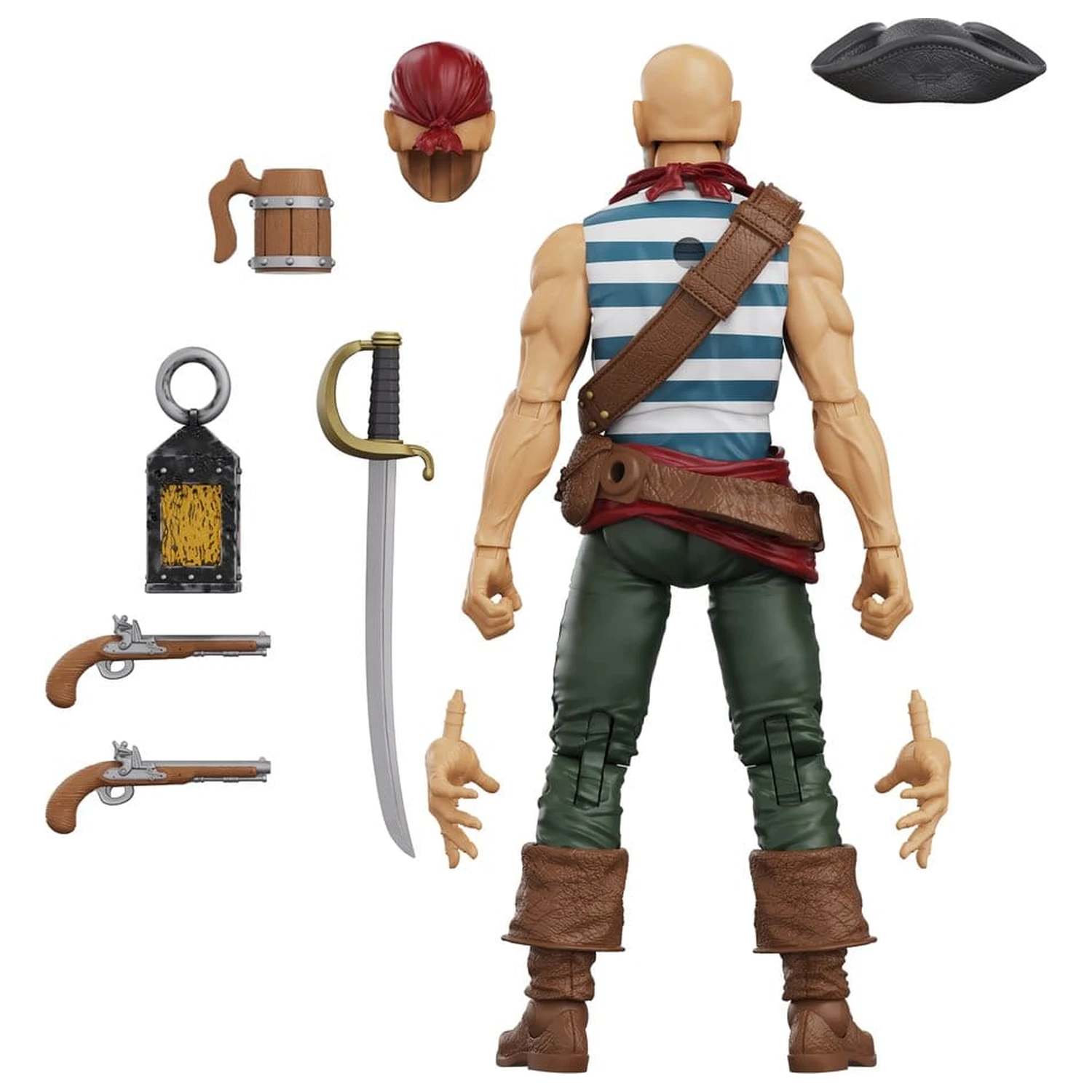Hero H.A.C.K.S. Core Akcijska figura 1/18 Heroes and Villains Wave 1 Daniel Wright: Pirate Quartermaster fotografija proizvoda