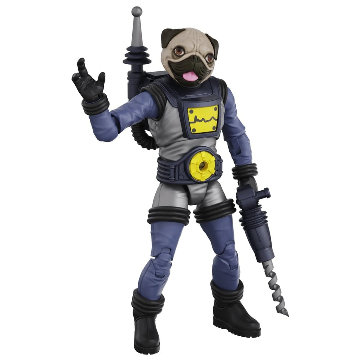 Hero H.A.C.K.S. Core Action Figure 1/18 Heroes and Villains Wave 1 Zarko Resources Inc.: Galactic Prospectors fotografija proizvoda