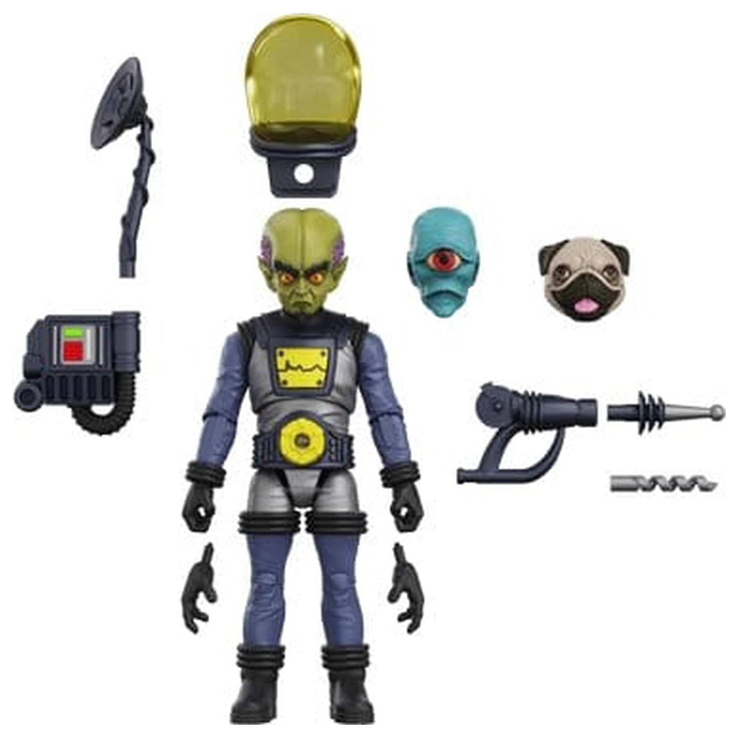Hero H.A.C.K.S. Core Action Figure 1/18 Heroes and Villains Wave 1 Zarko Resources Inc.: Galactic Prospectors fotografija proizvoda