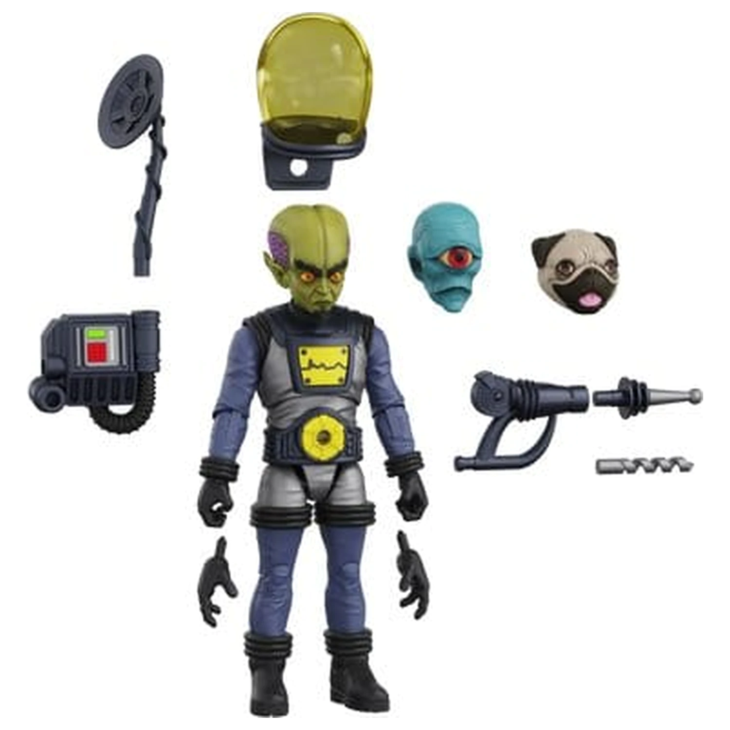 Hero H.A.C.K.S. Core Action Figure 1/18 Heroes and Villains Wave 1 Zarko Resources Inc.: Galactic Prospectors fotografija proizvoda