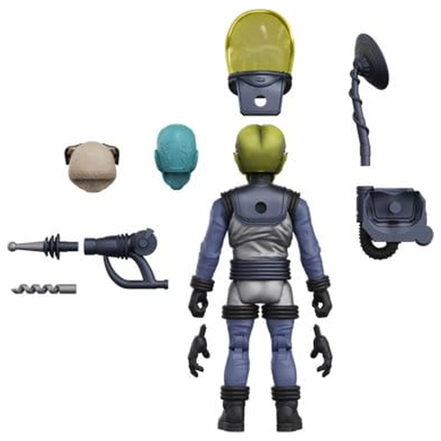 Hero H.A.C.K.S. Core Action Figure 1/18 Heroes and Villains Wave 1 Zarko Resources Inc.: Galactic Prospectors fotografija proizvoda