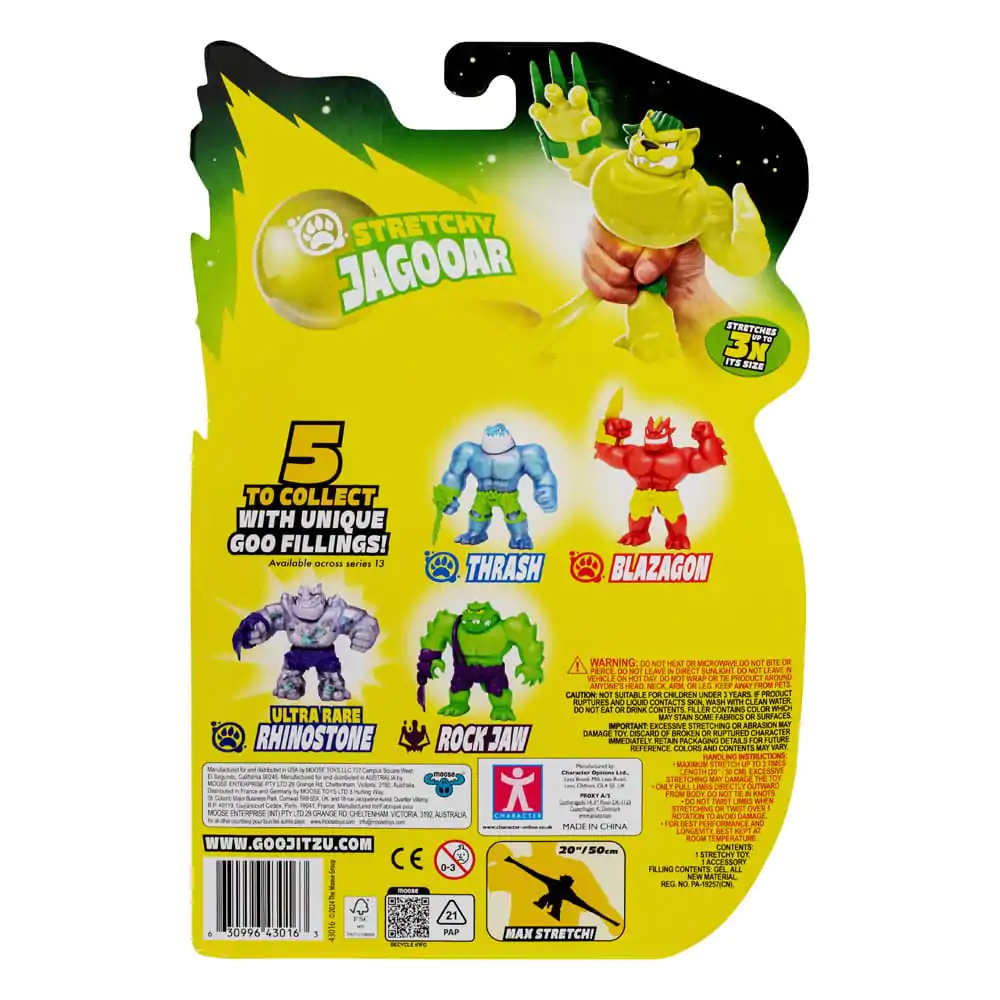 Heroes of Goo Jit Zu Meteor Madness Rastezljiva figura Jagooar 12 cm fotografija proizvoda