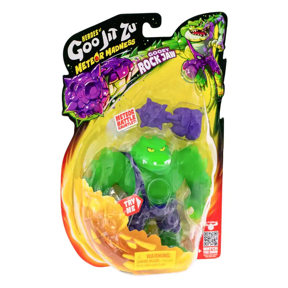 Heroes of Goo Jit Zu Meteor Madness Rastezljiva figura Rock Jaw 12 cm fotografija proizvoda