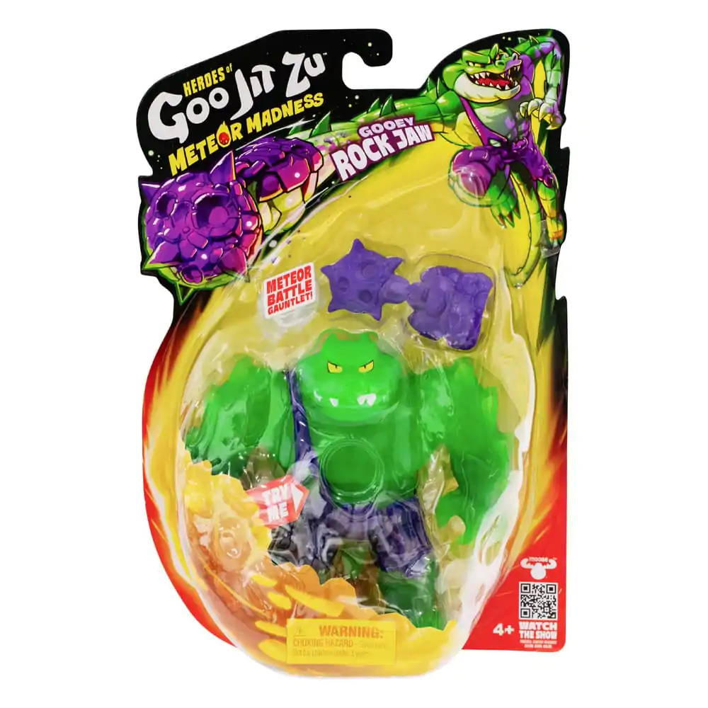 Heroes of Goo Jit Zu Meteor Madness Rastezljiva figura Rock Jaw 12 cm fotografija proizvoda