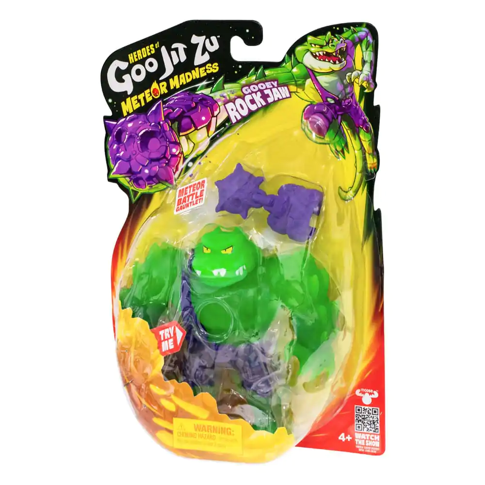 Heroes of Goo Jit Zu Meteor Madness Rastezljiva figura Rock Jaw 12 cm fotografija proizvoda