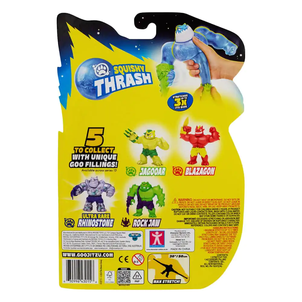 Heroes of Goo Jit Zu Meteor Madness Rastezljiva Figura Thrash 12 cm fotografija proizvoda