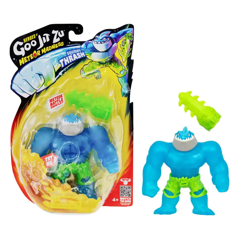 Heroes of Goo Jit Zu Meteor Madness Rastezljiva Figura Thrash 12 cm fotografija proizvoda
