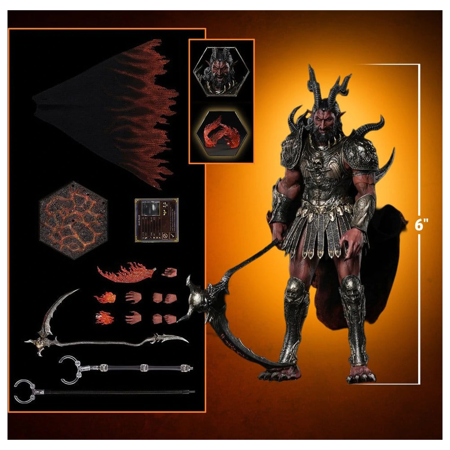 Heroes of Might and Magic III akcijska figura 1/12 Arch Devil (Deluxe Version) 15 cm fotografija proizvoda