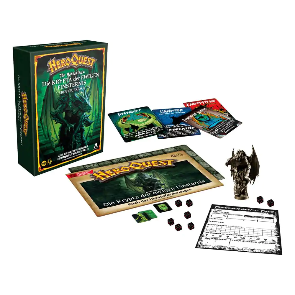 HeroQuest Društvena Igra Expansion Die Krypta der ewigen Finsternis Quest Pack *German Version* fotografija proizvoda