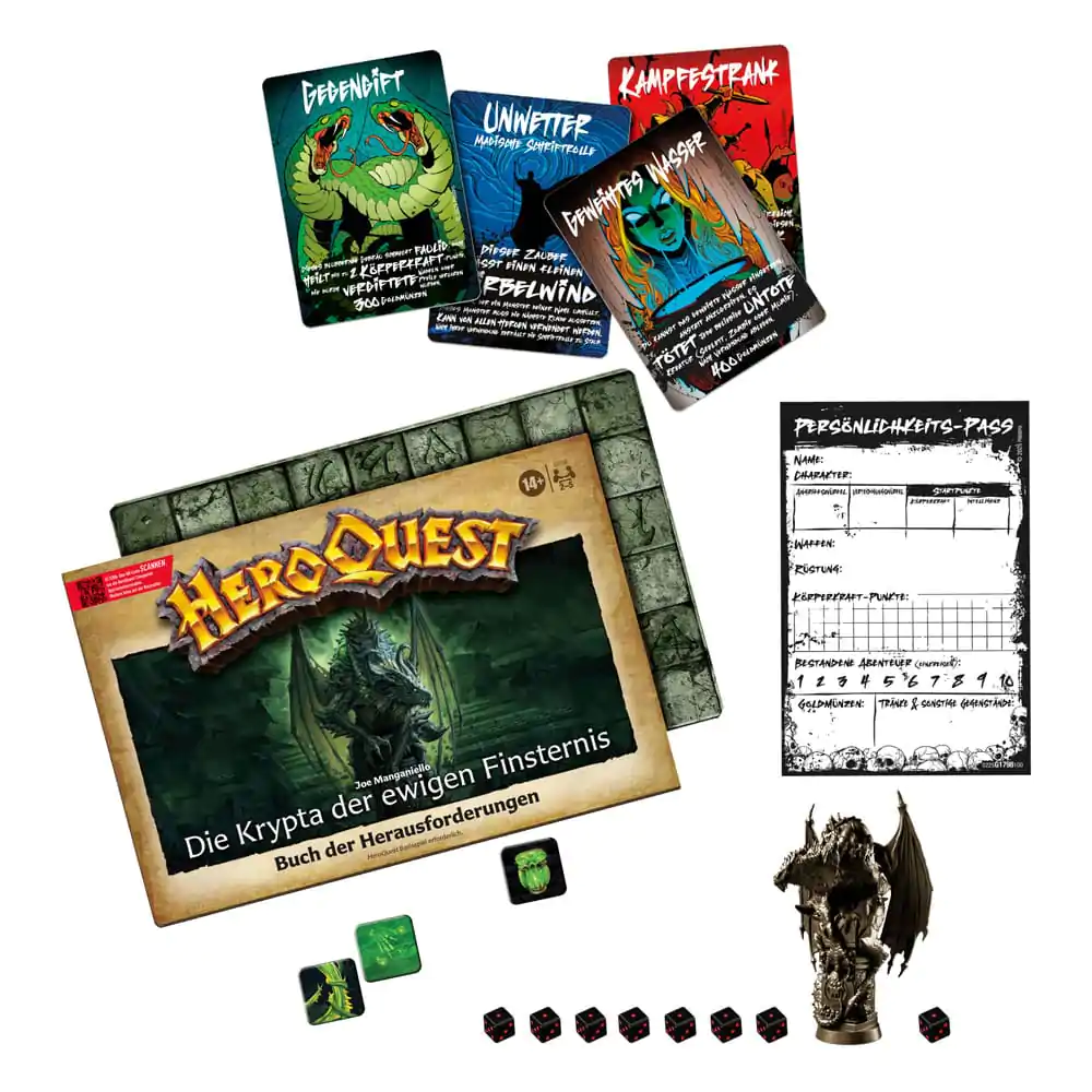 HeroQuest Društvena Igra Expansion Die Krypta der ewigen Finsternis Quest Pack *German Version* fotografija proizvoda