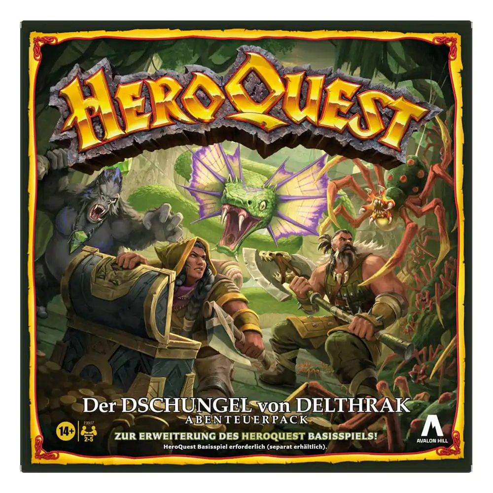 HeroQuest društvena igra - ekspanzija Der Dschungel von Delthrak Quest Pack *German Version* fotografija proizvoda