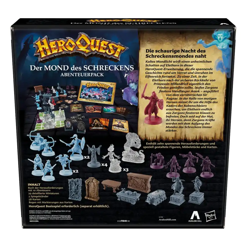 HeroQuest društvena igra Expansion Der Mond des Schreckens Quest Pack *German Version* fotografija proizvoda