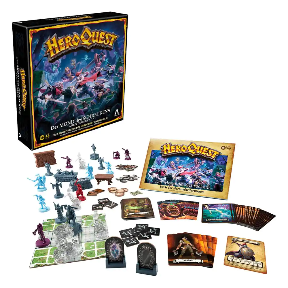 HeroQuest društvena igra Expansion Der Mond des Schreckens Quest Pack *German Version* fotografija proizvoda