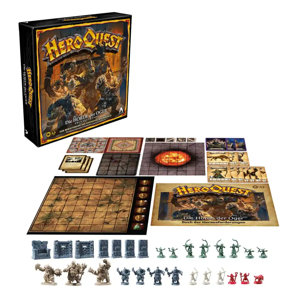 HeroQuest Board Game ekspanzija Die Horde der Oger Quest Pack *German Version* fotografija proizvoda