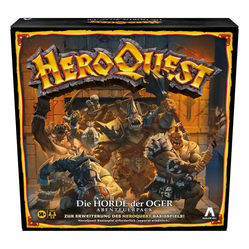 HeroQuest Board Game ekspanzija Die Horde der Oger Quest Pack *German Version* fotografija proizvoda
