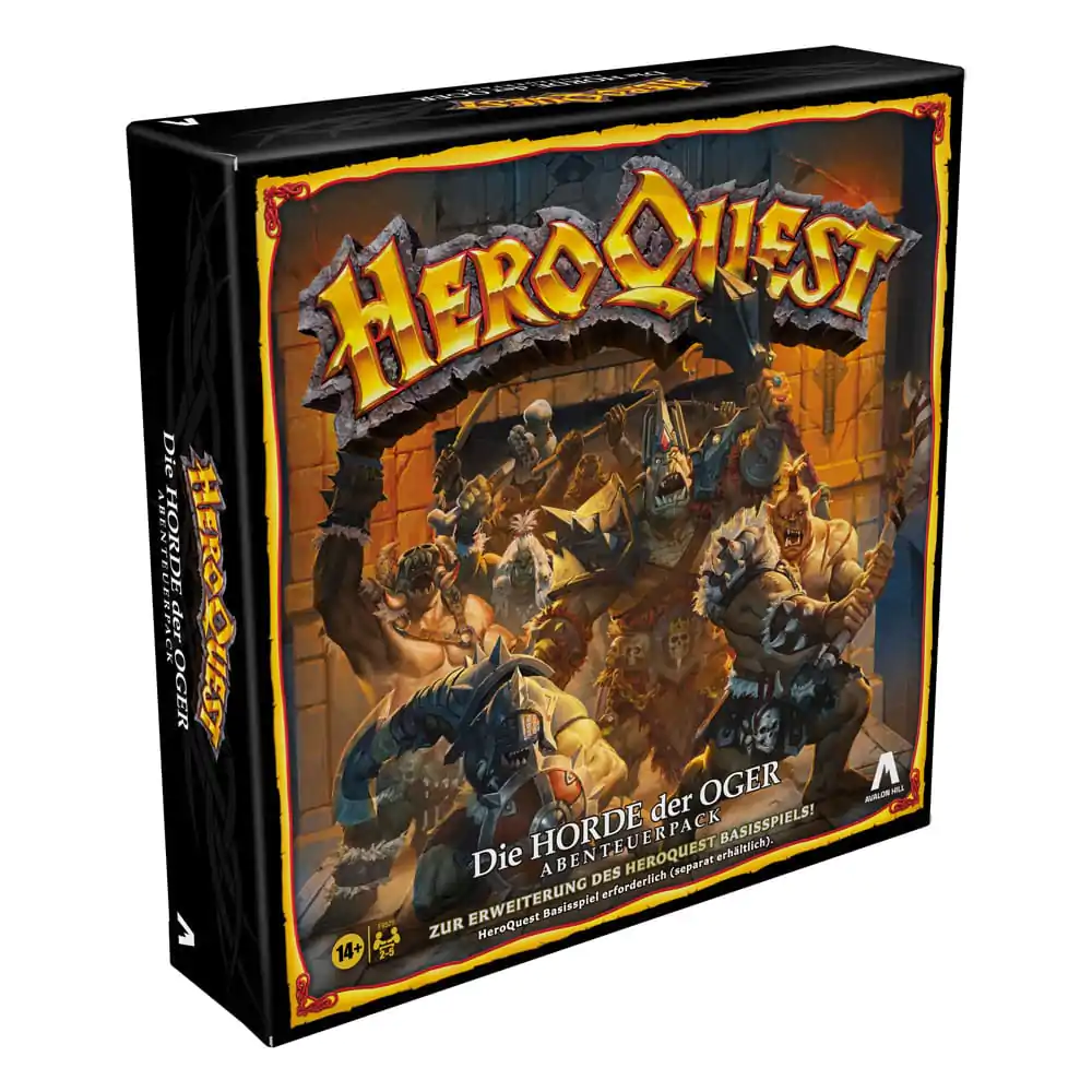 HeroQuest Board Game ekspanzija Die Horde der Oger Quest Pack *German Version* fotografija proizvoda