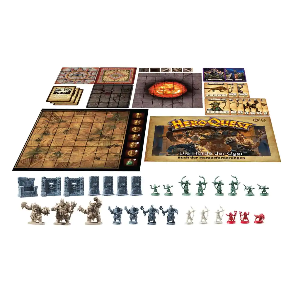 HeroQuest Board Game ekspanzija Die Horde der Oger Quest Pack *German Version* fotografija proizvoda