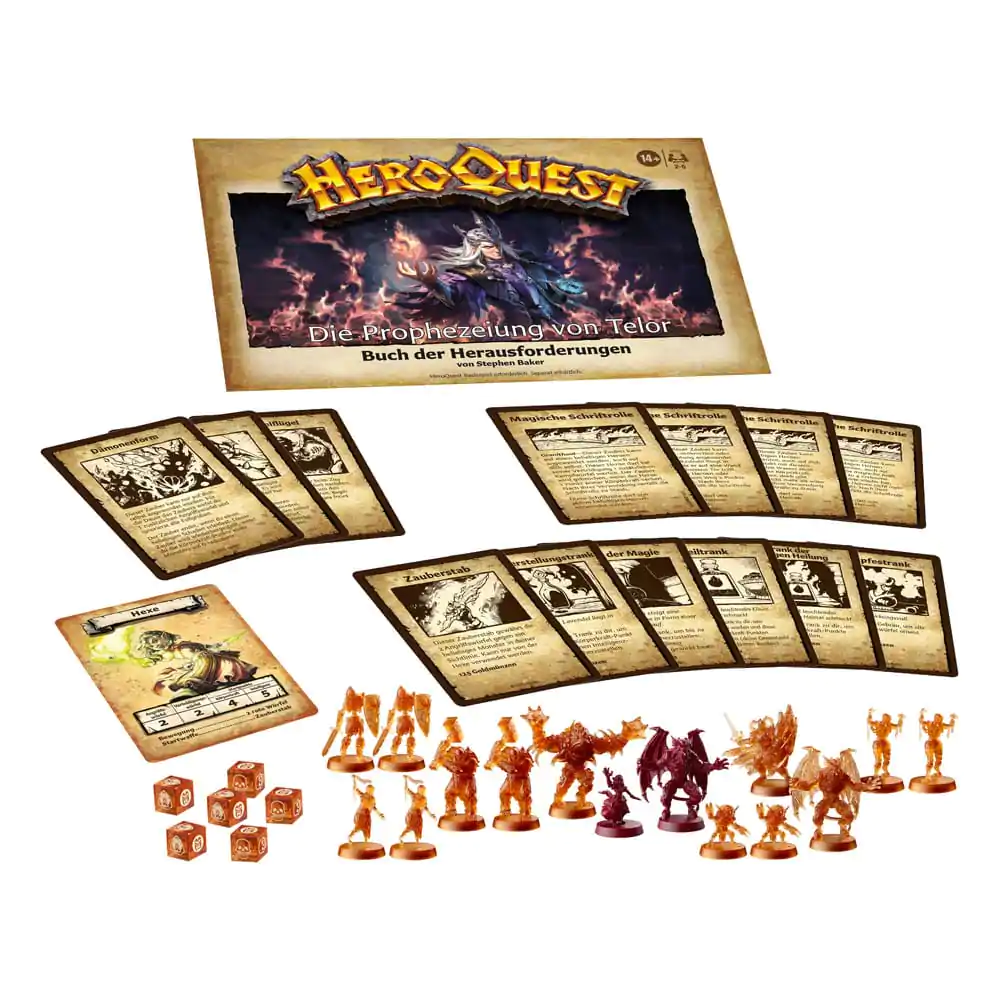 HeroQuest Board Game Expansion Die Prophezeiung von Telor Quest Pack *German Version* - Ekspanzija za društvenu igru fotografija proizvoda