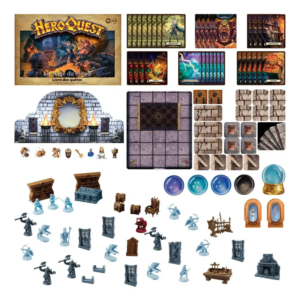 HeroQuest društvena igra, proširenje Die Spiegelmagierin Quest Pack *njemačka verzija* fotografija proizvoda