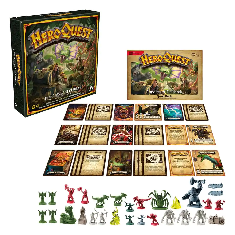 HeroQuest društvena igra ekspanzija Jungles of Delthrak Quest Pack *English Version* fotografija proizvoda