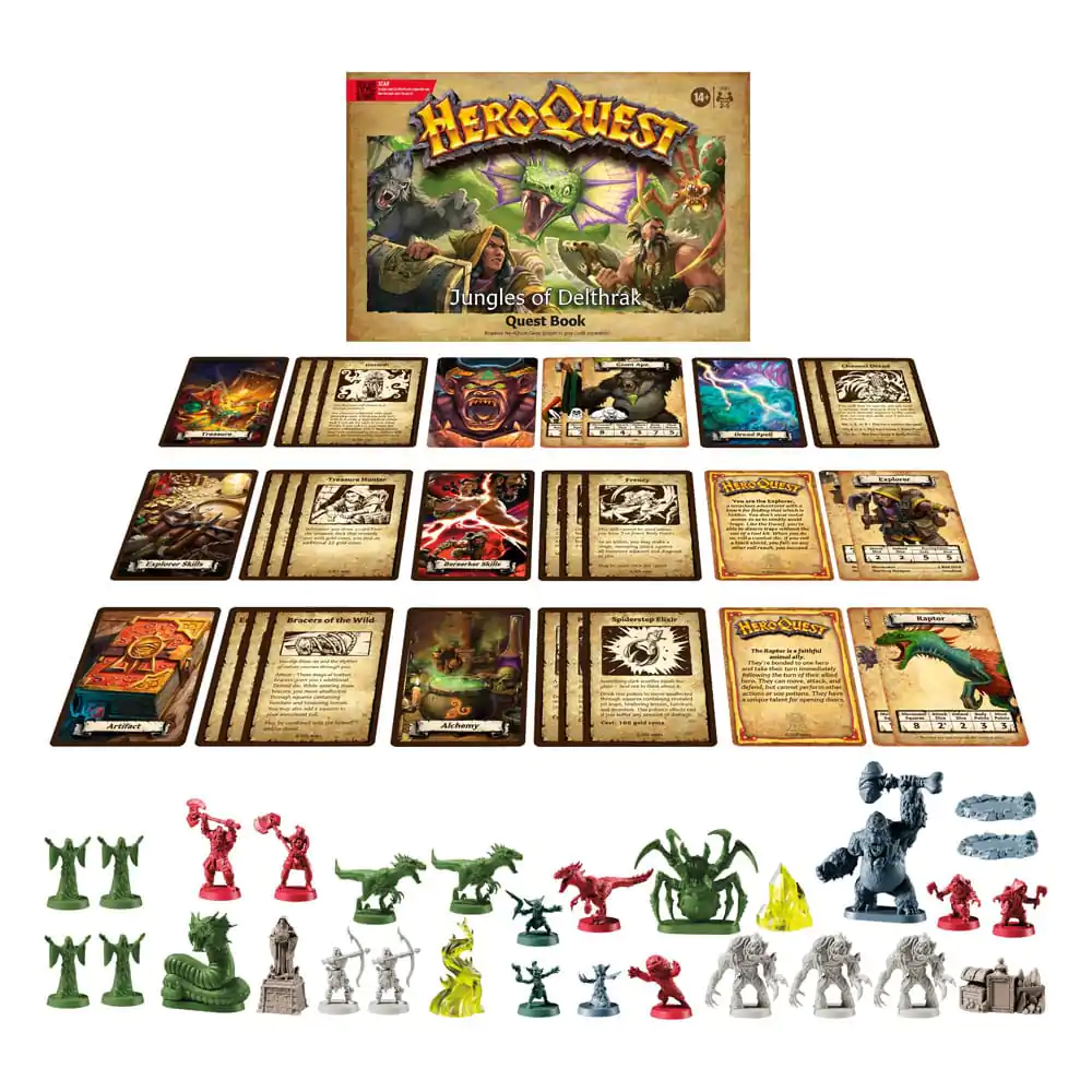 HeroQuest društvena igra ekspanzija Jungles of Delthrak Quest Pack *English Version* fotografija proizvoda