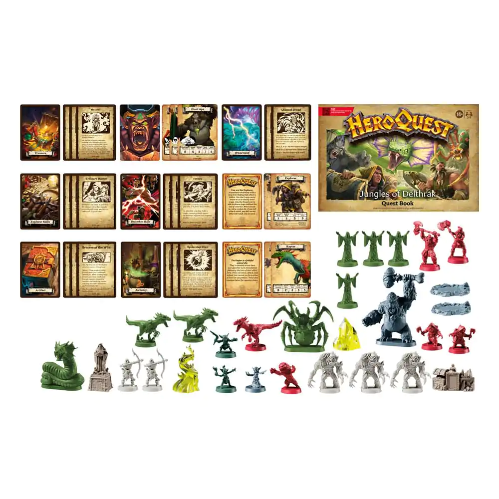 HeroQuest društvena igra ekspanzija Jungles of Delthrak Quest Pack *English Version* fotografija proizvoda
