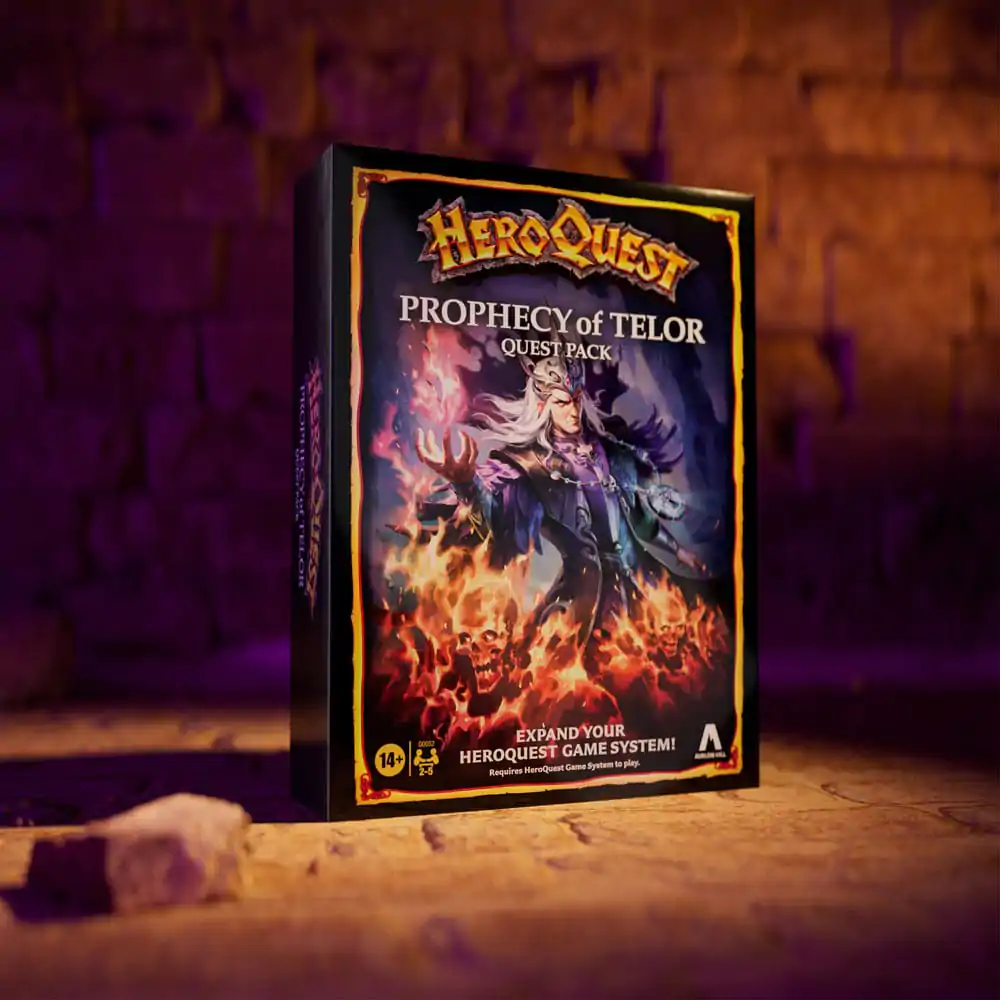 HeroQuest društvena igra Expansion Prophecy of Telor Quest Pack *English Version* fotografija proizvoda