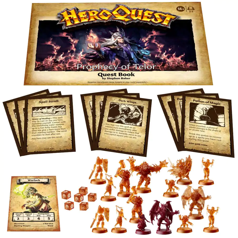 HeroQuest društvena igra Expansion Prophecy of Telor Quest Pack *English Version* fotografija proizvoda