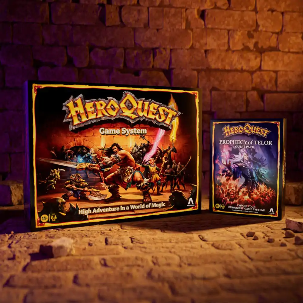 HeroQuest društvena igra Expansion Prophecy of Telor Quest Pack *English Version* fotografija proizvoda