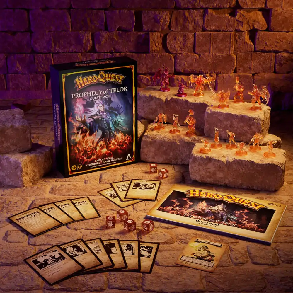 HeroQuest društvena igra Expansion Prophecy of Telor Quest Pack *English Version* fotografija proizvoda