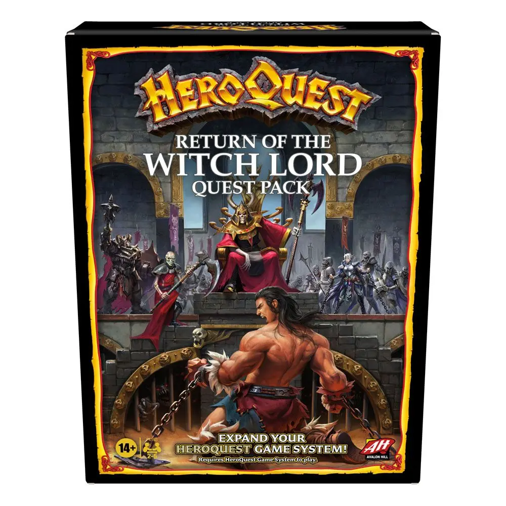 HeroQuest društvena igra ekspanzija Return of the Witch Lord Quest paket english fotografija proizvoda