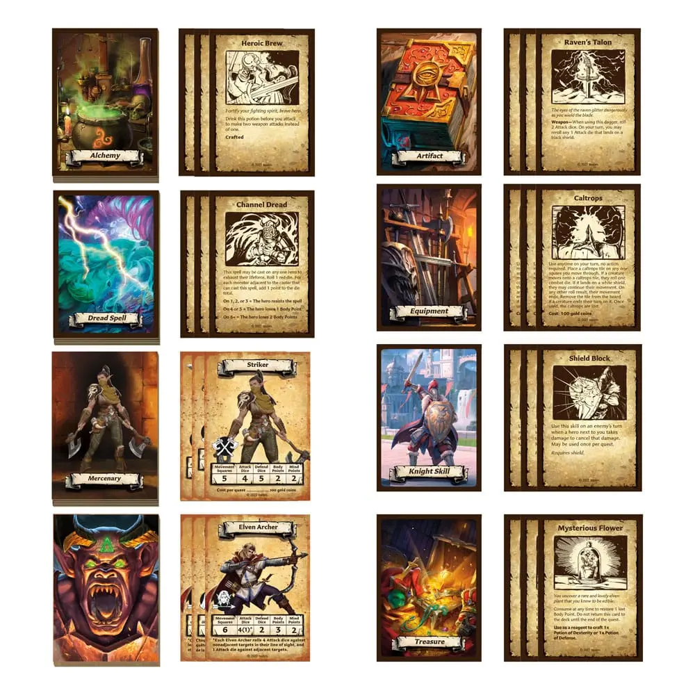 Proširenje za društvenu igru HeroQuest Rise of the Dread Moon Quest Pack *English Version* fotografija proizvoda