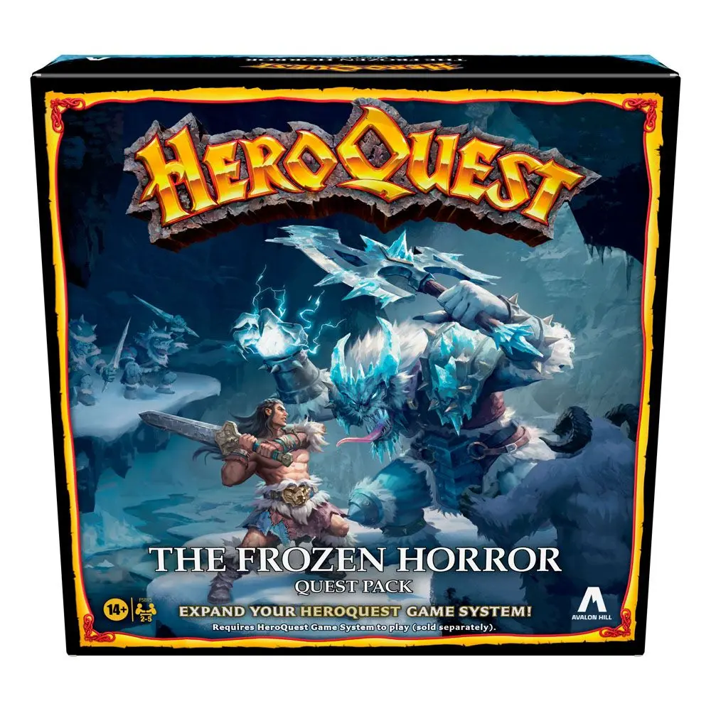 HeroQuest društvena igra - ekspanzija The Frozen Horror Quest Pack english fotografija proizvoda