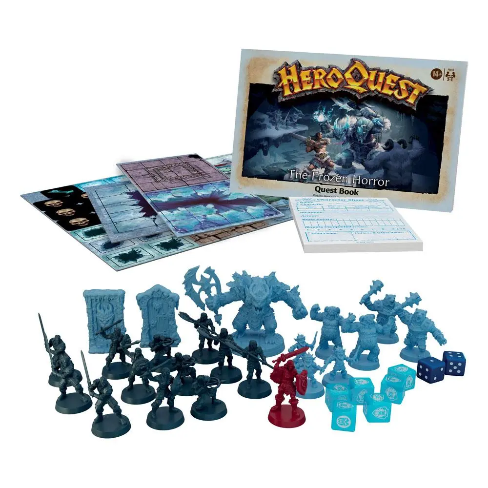 HeroQuest društvena igra - ekspanzija The Frozen Horror Quest Pack english fotografija proizvoda