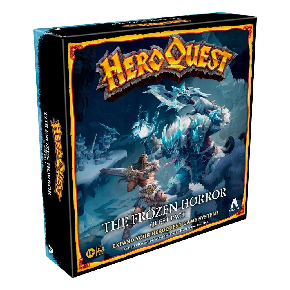 HeroQuest društvena igra - ekspanzija The Frozen Horror Quest Pack english fotografija proizvoda