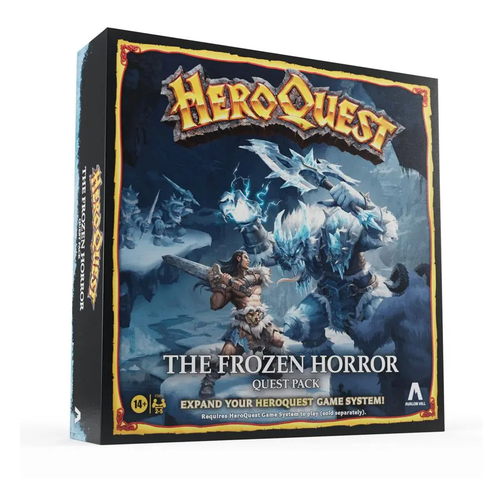 HeroQuest društvena igra - ekspanzija The Frozen Horror Quest Pack english fotografija proizvoda