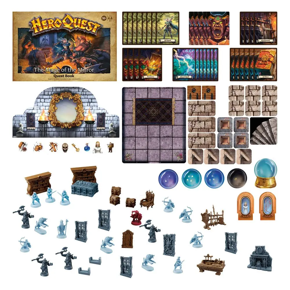 HeroQuest Board Game Expansion The Mage of the Mirror Quest Pack *English Version* - Proširenje društvene igre fotografija proizvoda
