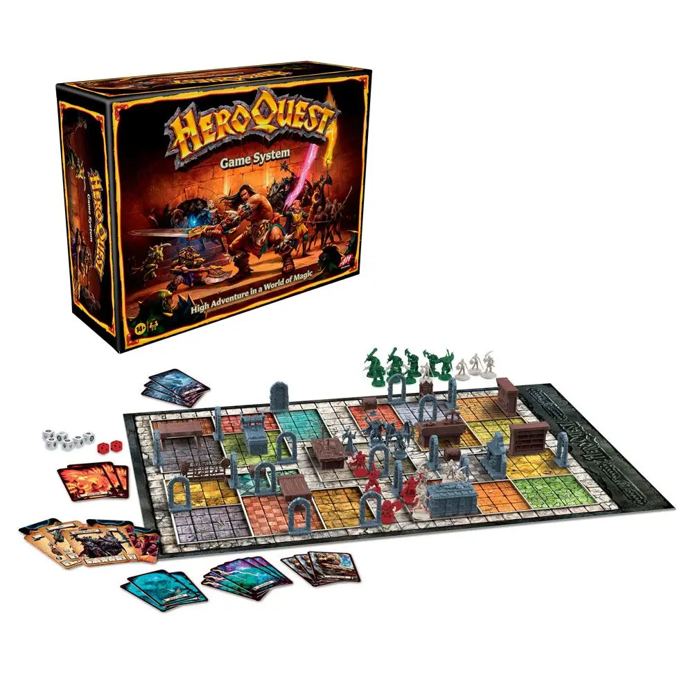 HeroQuest Board Game Game System engleski fotografija proizvoda