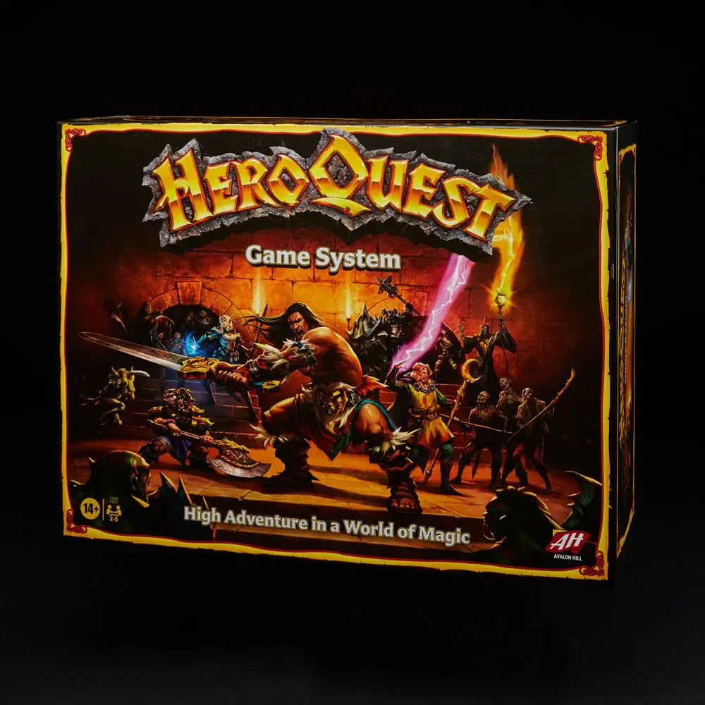 HeroQuest Board Game Game System engleski fotografija proizvoda