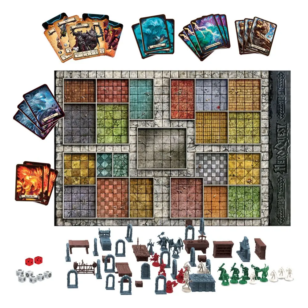 HeroQuest Društvena Igra Osnovna Igra njemački fotografija proizvoda