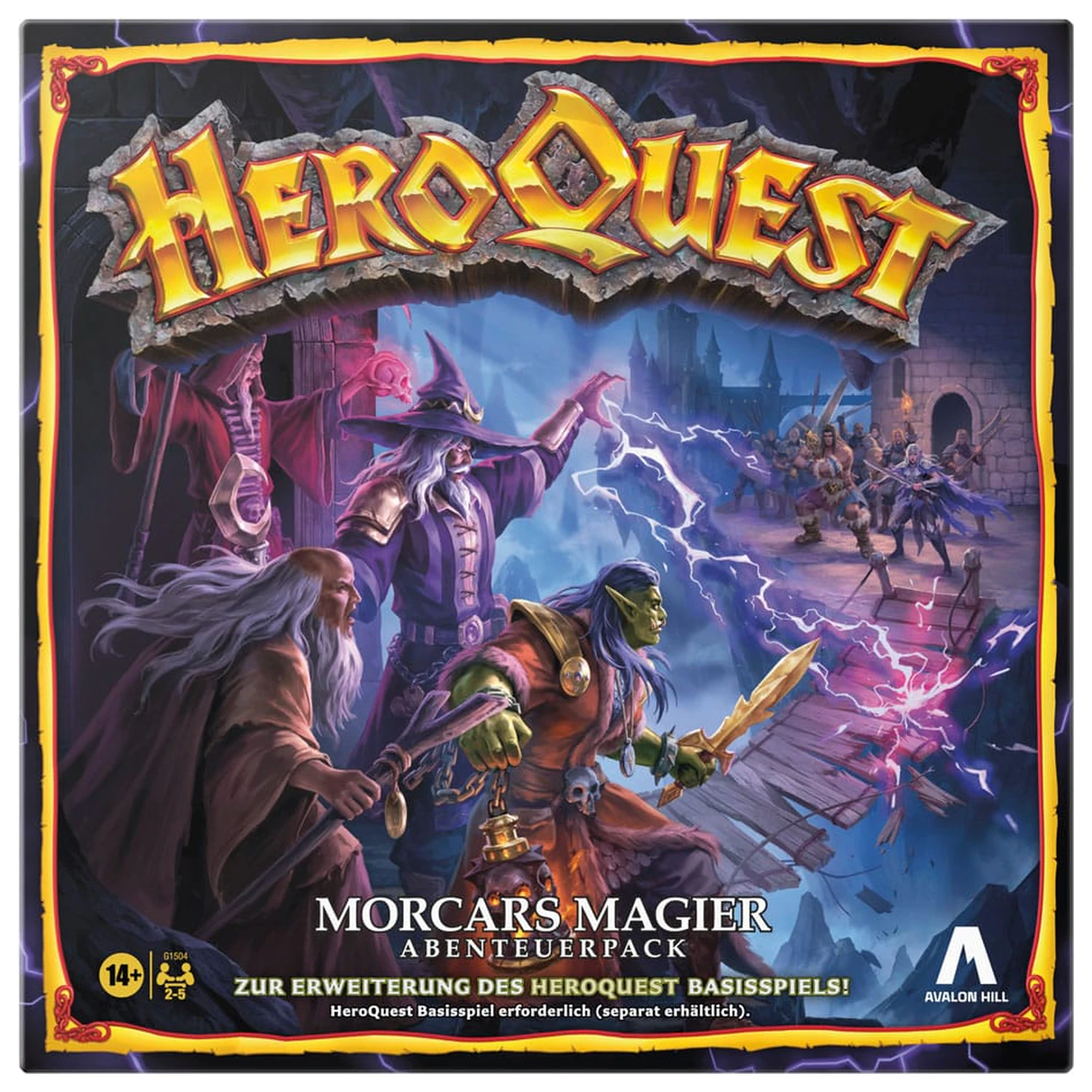HeroQuest društvena igra proširenje Morcars Magier Quest Pack *Njemačka verzija* fotografija proizvoda