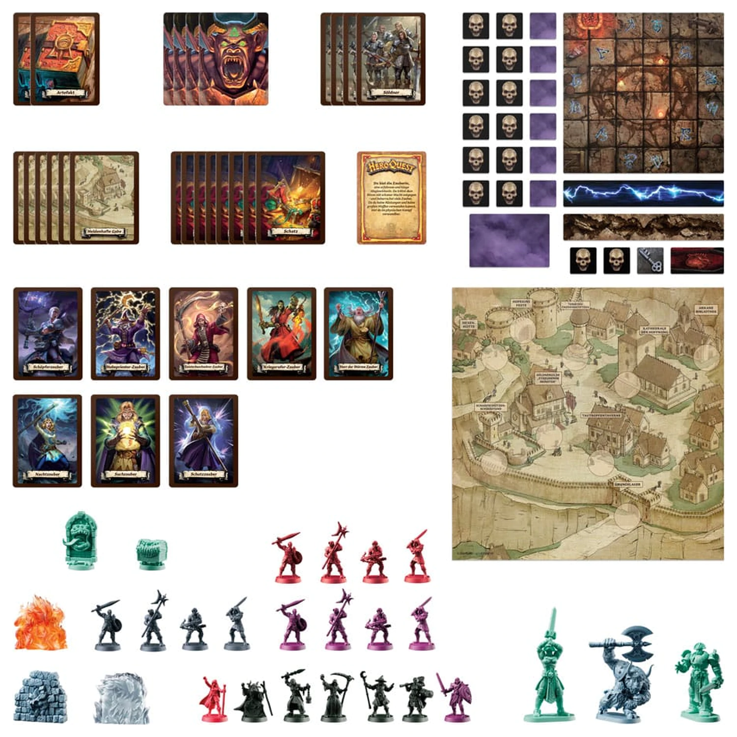 HeroQuest društvena igra proširenje Morcars Magier Quest Pack *Njemačka verzija* fotografija proizvoda