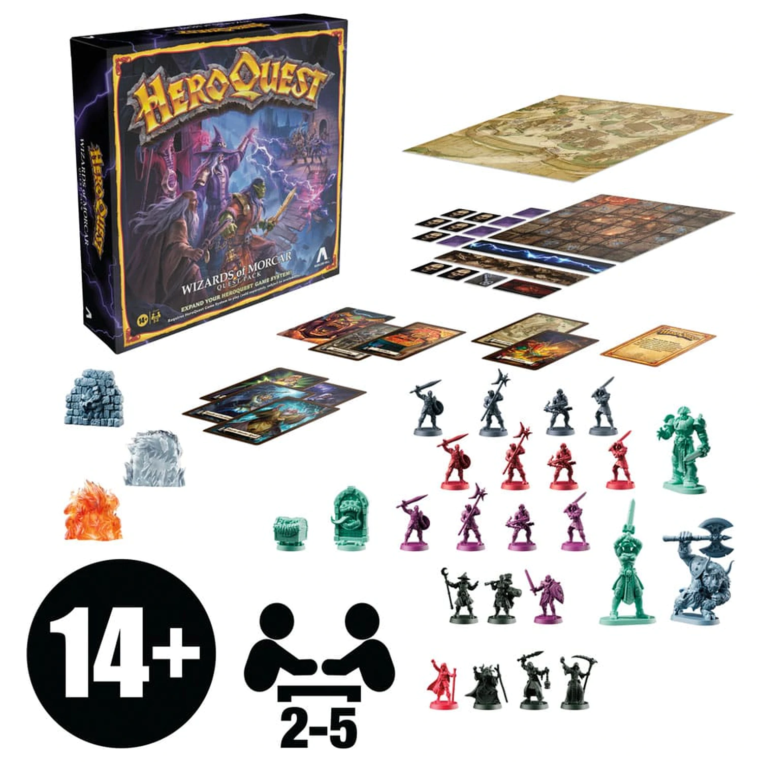 HeroQuest društvena igra proširenje Wizards of Morcar Quest Pack *Engleska verzija* fotografija proizvoda