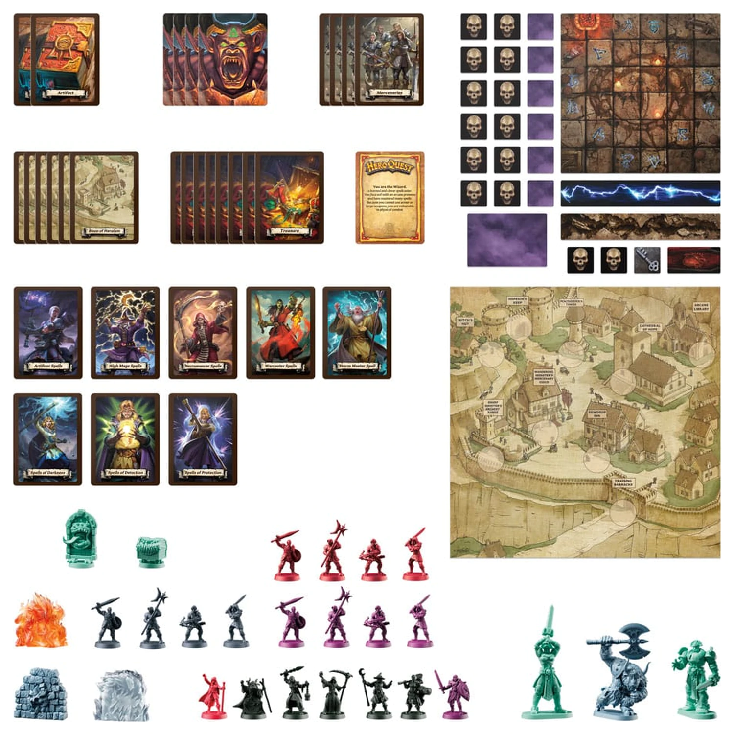 HeroQuest društvena igra proširenje Wizards of Morcar Quest Pack *Engleska verzija* fotografija proizvoda