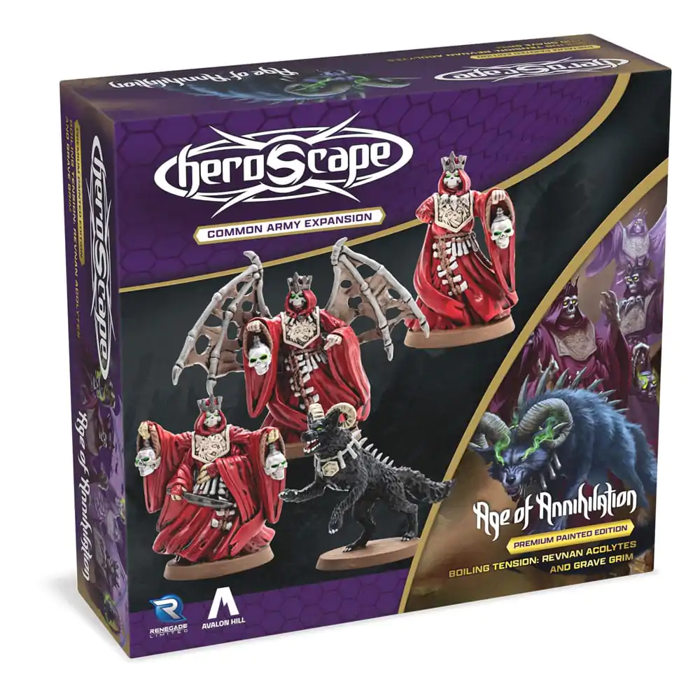 Heroscape Proširenje vojske Boiling Tension: Revnan Acolytes i Grave Grim Engleska verzija fotografija proizvoda