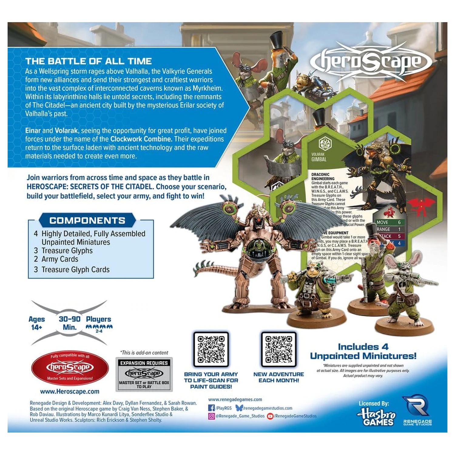 Heroscape Army Expansion Clockwork Combine Research Expedition *English Version* fotografija proizvoda