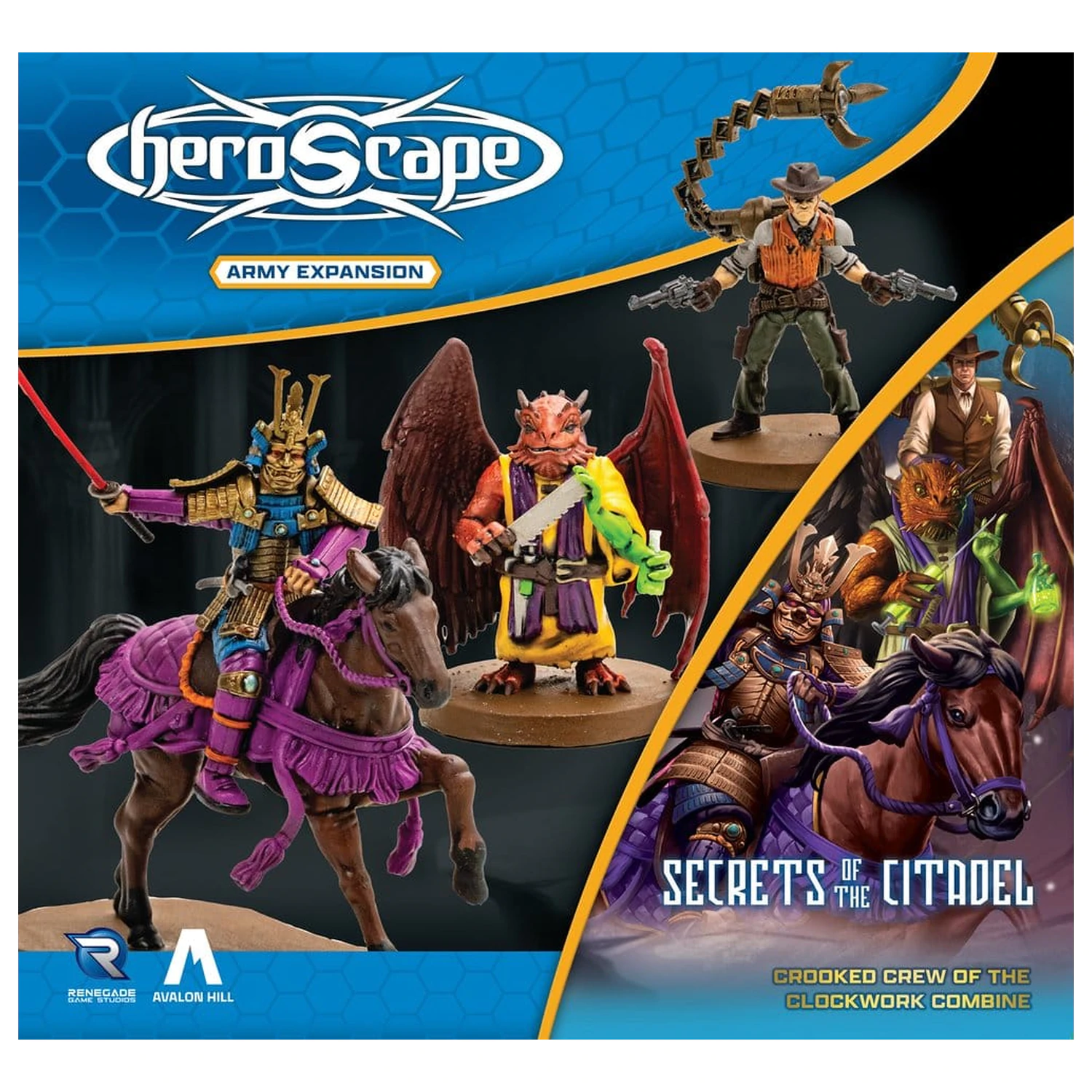Heroscape Army Expansion Crooked Crew of the Clockwork Combine *engleska verzija* fotografija proizvoda