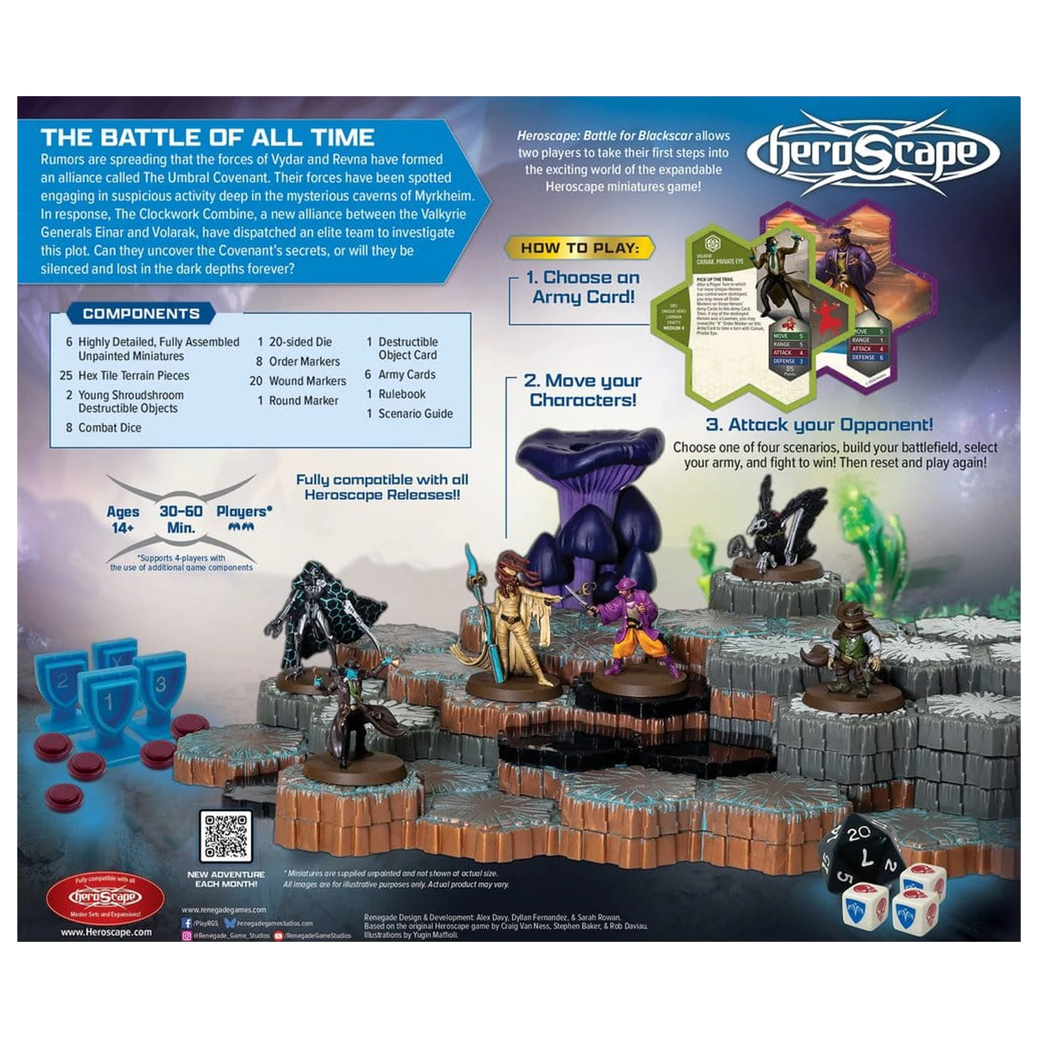 Heroscape Board Game Battle for Blackscar Battle Box *engleska verzija* fotografija proizvoda