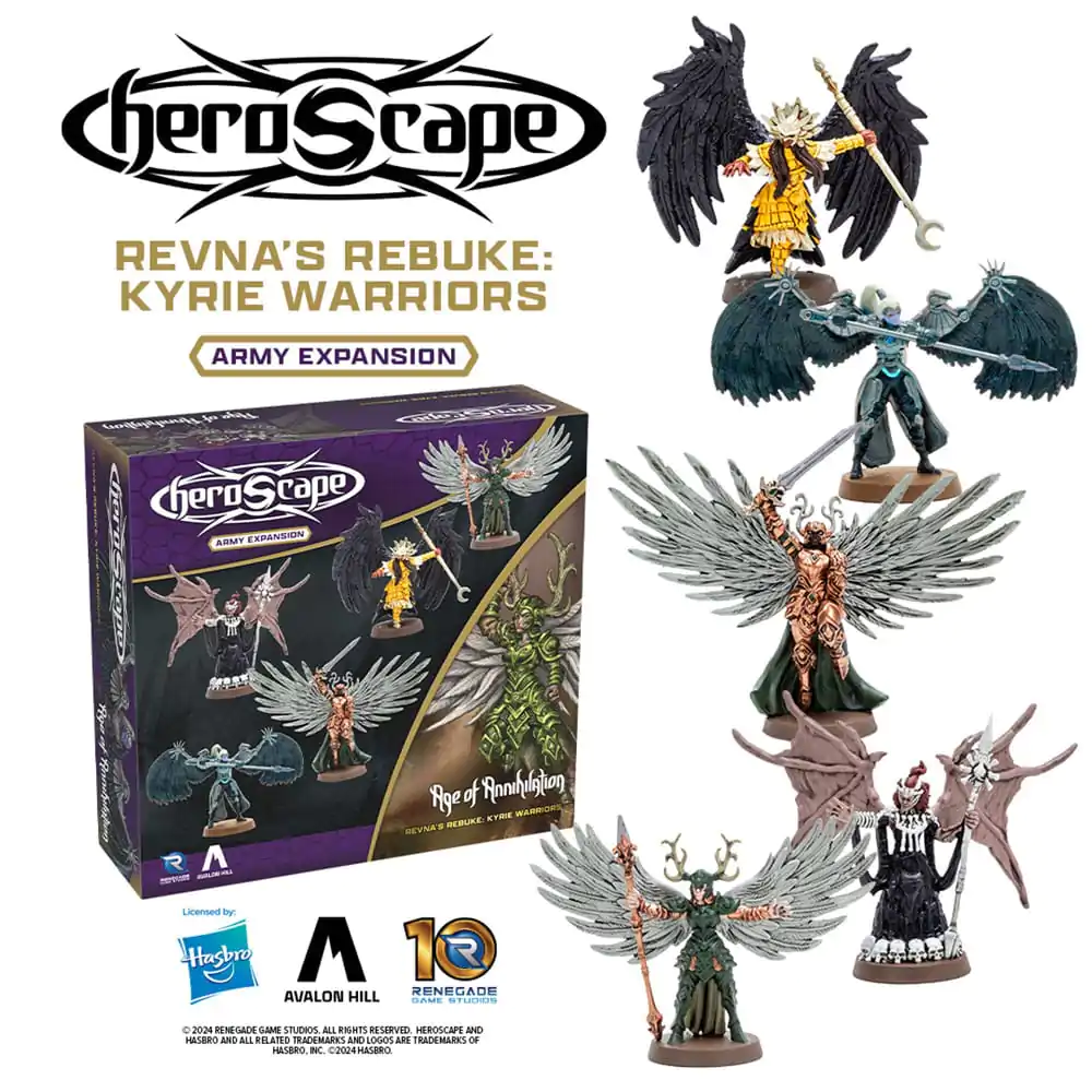 Heroscape Expansion Revna's Rebuke: Kyrie Warriors Vojska *English Version* fotografija proizvoda