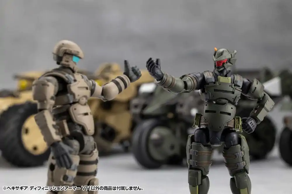 Hexa Gear plastični model kit 1/24 Definition Armor VT1 12 cm fotografija proizvoda